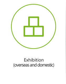 Exhibition (overseas and domestic)