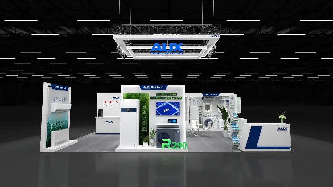 TOWIN helps AUX make a surprise appearance at INTERCLIMA 2024 in Paris, France