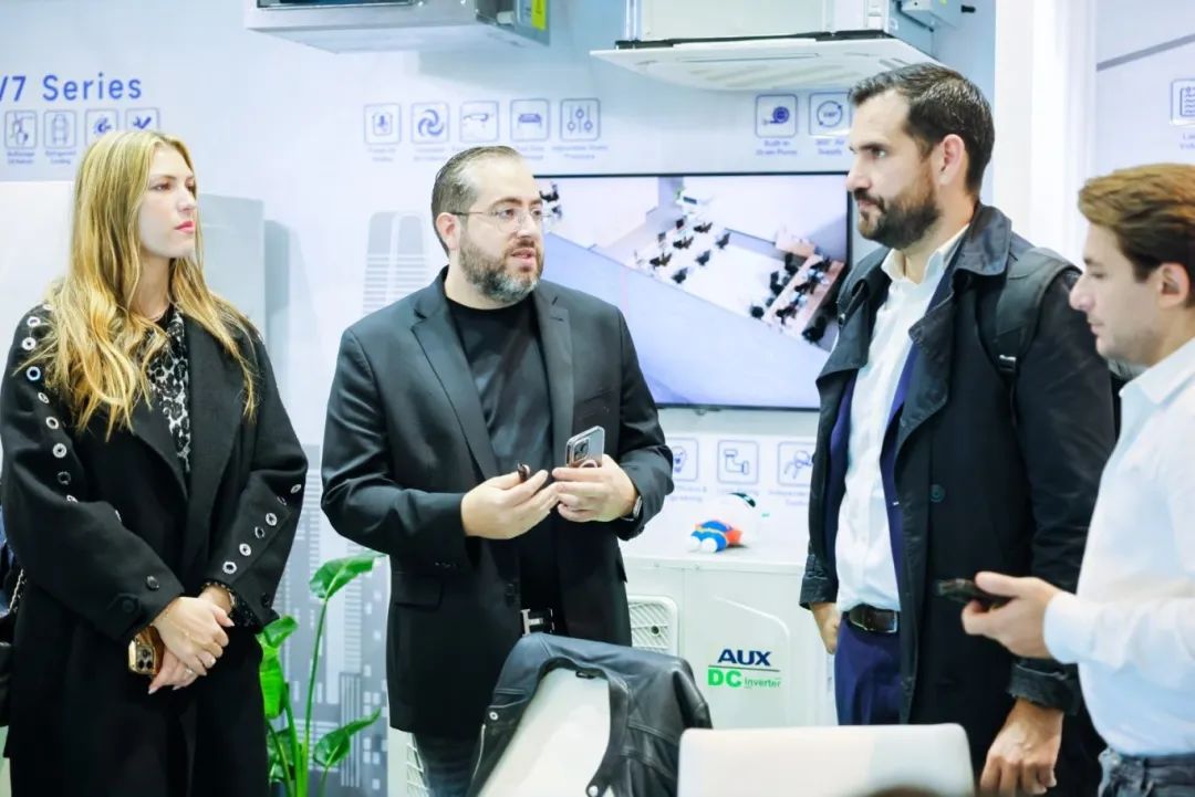 TOWIN helps AUX make a surprise appearance at INTERCLIMA 2024 in Paris, France